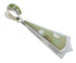 Southwest Turquoise And Opal Inlay Silver Pendant VX55547